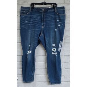 Old-navy Women's Jeans Rockstar Super Skinny Jeans Plus Size: 28